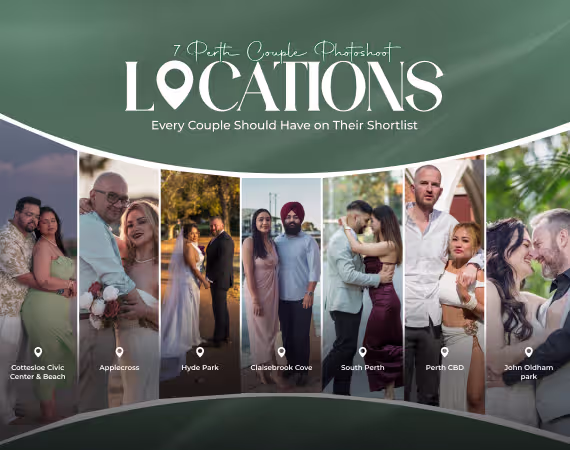 7 Stunning Couple Portrait Photography Perth Locations You'll Want to Book This Season