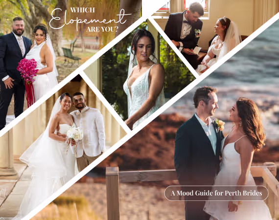 Which Elopement Are You? An Elopement Guide for Perth Brides